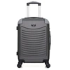 Image de - valise cabine congo 55 cm 4 roues - gris fonce