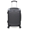 Image de - valise cabine congo 55 cm 4 roues - noir