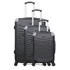 Image de - set de 3 abs congo 4 roues - noir