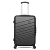 Image de - valise weekend abs tigre 4 roues 65 cm - gris fonce