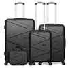Image de - set de 4 abs amazone-c 4 roues - noir