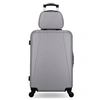 Image de - lot de 2 - valise weekend et vanity lanzarote - gris
