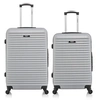 Image de bluestar - lot de 2 - valise grand format et valise weekend brazilia - gris
