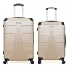 Image de Lot de 2 valises grand format et weekend ottawa beige