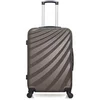 Image de - valise weekend danube 65 cm 4 roues - marron cendre