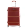 Image de - valise grand format abs/pc walter 4 roues 75 cm - rouge fonce