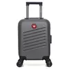Image de - valise cabine xxs zurich 46 cm 4 roues - gris fonce