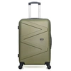Image de - valise weekend amazone 65 cm 4 roues - kaki