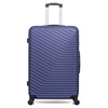 Image de - valise grand format lena 75 cm 4 roues - marine