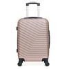 Image de - valise cabine lena 55 cm 4 roues - rose dore