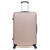 Image de - valise grand format lena 75 cm 4 roues - rose dore