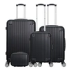 Image de - set de 4 abs tage-c 4 roues - noir