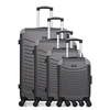 Image de - set de 4 abs congo-m 4 roues - gris fonce
