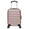 Image de - valise cabine xxs abs renoso 46 cm 4 roues - rose dore