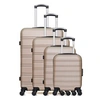 Image de - set de 4 abs renoso-m 75 cm 4 roues - beige