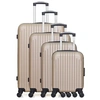 Image de - set de 4 valises carpates-m 75 cm 4 roues - beige