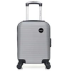 Image de bluestar - valise cabine xxs london 46 cm 4 roues - gris