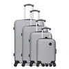 Image de bluestar - set de 4 valises london-m 75 cm 4 roues - gris