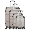 Image de bluestar - set de 4 valises ottawa-m 75 cm 4 roues - beige