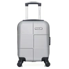 Image de bluestar - valise cabine xxs miami 46 cm 4 roues - gris