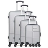 Image de bluestar - set de 4 valises miami-m 75 cm 4 roues - gris