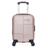 Image de bluestar - valise cabine xxs miami 46 cm 4 roues - rose dore