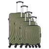 Image de - set de 4 valises lagos-m 75 cm 4 roues - kaki
