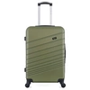 Image de - valise weekend abs tigre 4 roues 65 cm - kaki
