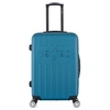 Image de - valise weekend archie 65 cm 4 roues - bleu paon