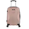 Image de bluestar - valise cabine garibaldi 55 cm 4 roues - rose dore