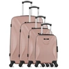 Image de bluestar - set de 4 valises garibaldi-m 75 cm 4 roues - rose dore