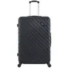 Image de Valise grand format ABS Cite 4 roues 75 cm, noir - Bluestar
