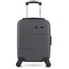 Image de bluestar - valise cabine xxs miami 46 cm 4 roues - gris fonce