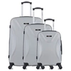Image de bluestar - set de 3 valises garibaldi 75 cm 4 roues - gris