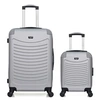 Image de - lot de 2 - valise weekend et valise cabine xxs congo - gris