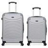 Image de - lot de 2 - valise weekend et valise cabine congo - gris