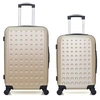 Image de - lot de 2 - valise weekend et valise cabine taurus - beige