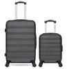 Image de - lot de 2 - valise weekend et valise cabine xxs renoso - gris fonce