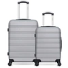 Image de - lot de 2 valises weekend et cabine renoso - gris