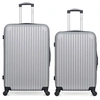 Image de - lot de 2 - valise grand format et valise weekend carpates - gris