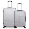 Image de - lot de 2 - valise grand format et valise weekend coronado - gris