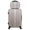 Image de - lot de 2 - valise weekend et vanity lipari - beige