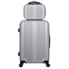 Image de - lot de 2 - valise weekend et vanity lipari - gris