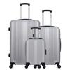 Image de - lot de 2 - valise grand format et valise weekend lipari - gris