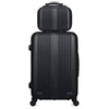 Image de - lot de 2 - valise weekend et vanity lipari - noir