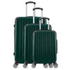 Image de - set de 3 abs/pc denali-b 4 roues 75 cm - vert fonce