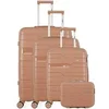 Image de - set de 4 valises pegase-c 75 cm 4 roues - vieux rose