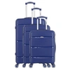 Image de - set de 3 valises centaure 75 cm 4 roues - marine