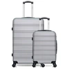 Image de - lot de 2 - valise grand format et valise cabine renoso - gris