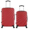 Image de - lot de 2 - valise weekend et valise cabine danube - bordeaux